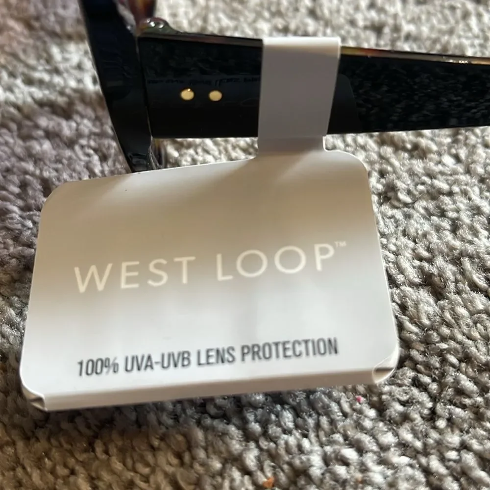NWT Women Sunglasses West Loop NS0822 23 BLK/Trt VL 100% UVA-UVB Lens Pr… - Picture 4 of 5